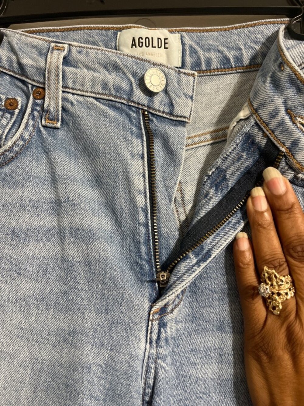 AGOLDE Kye Straight Leg Jeans 26 - Picture 6 of 12